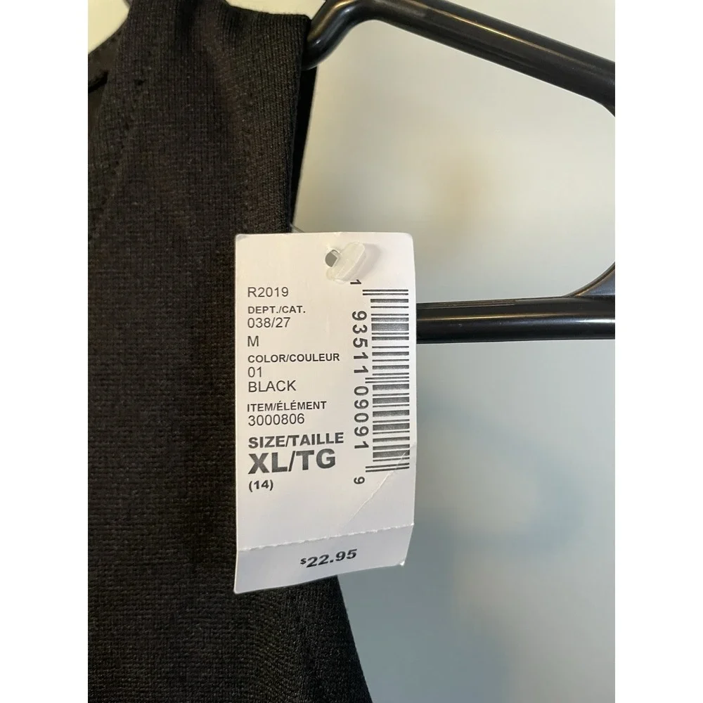 NEW Children's Place Girls Black dress XL Minimalist Classic Sleeveless Sundress - Picture 4 of 7